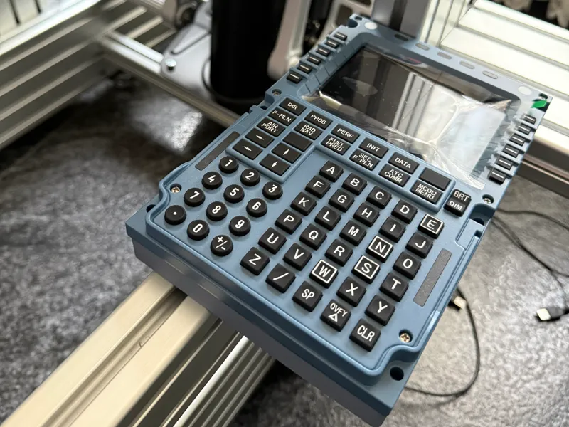 Winwing WinCtrl MCDU Halter für Sim Rig Alu 4040