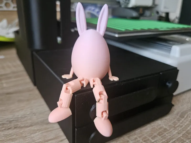 Easter egg with ears