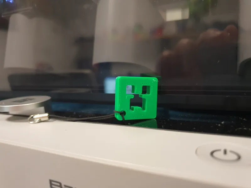 Creeper keychain