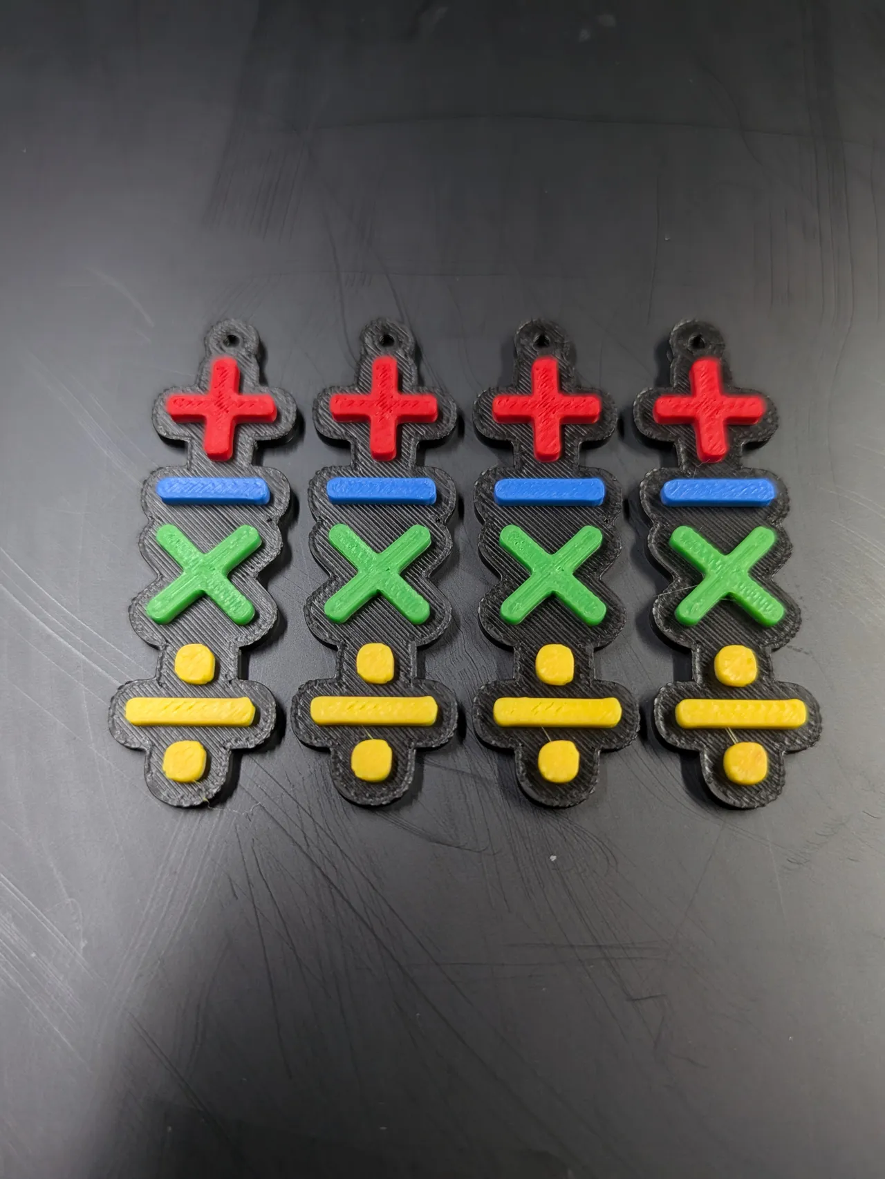 Math Teacher Earrings view 2