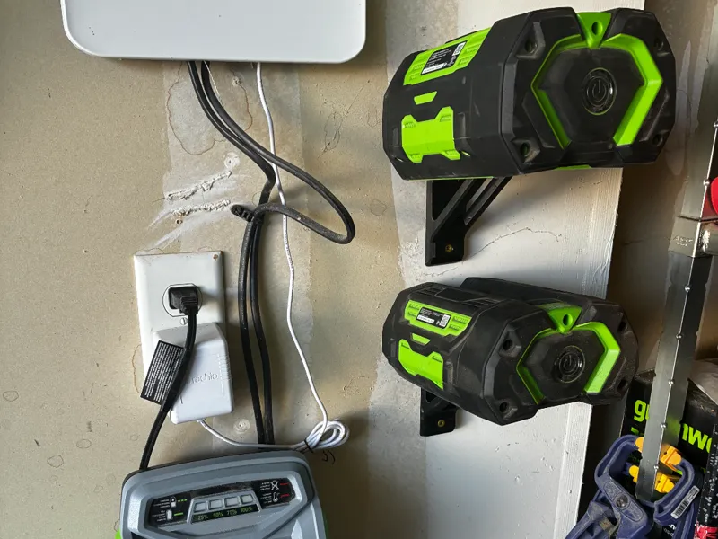 Ego Battery Wall Mount