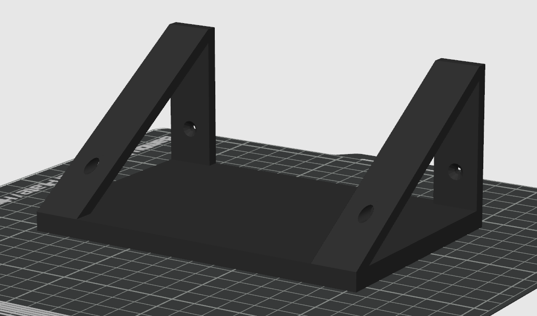 Miniatura 2 do modelo 3D Small wall shelf