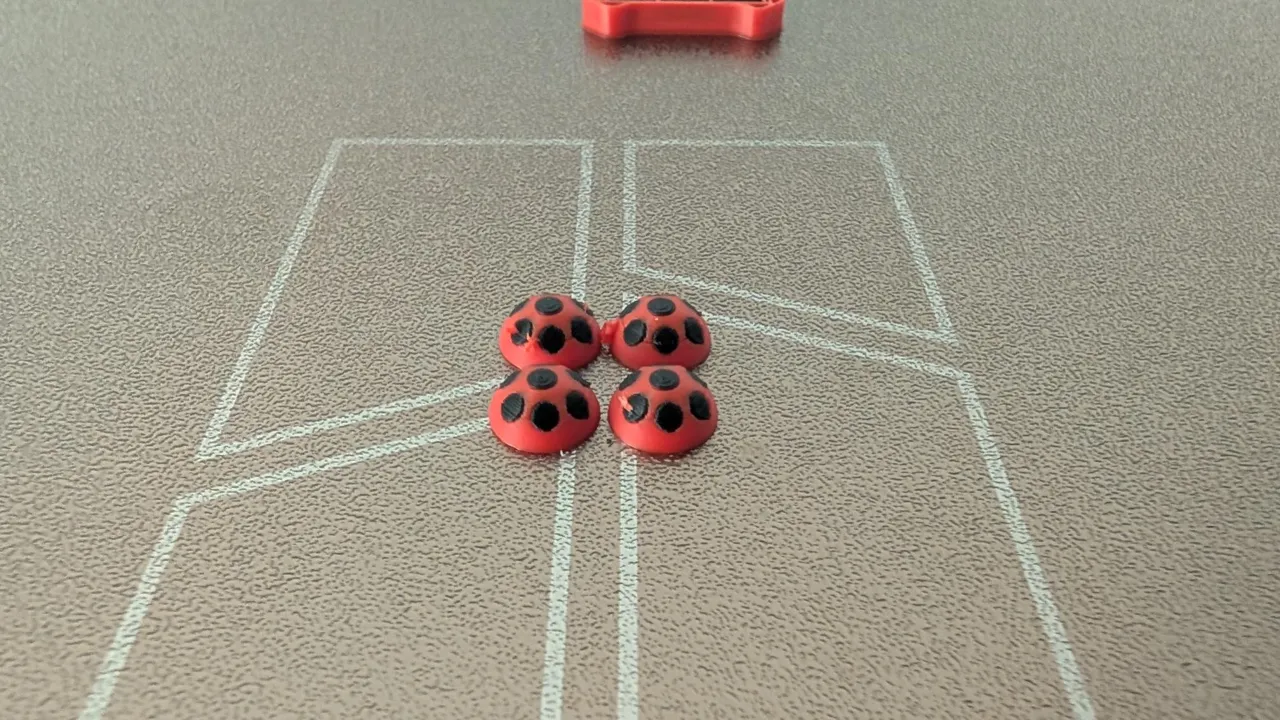 Ladybug Miraculous Earrings with Magnets view 3