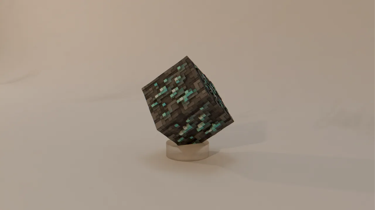 Minecraft Deepslate Diamond Ore view 2