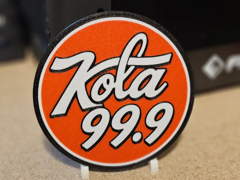 KOLA 99.9 FM Radio Coaster