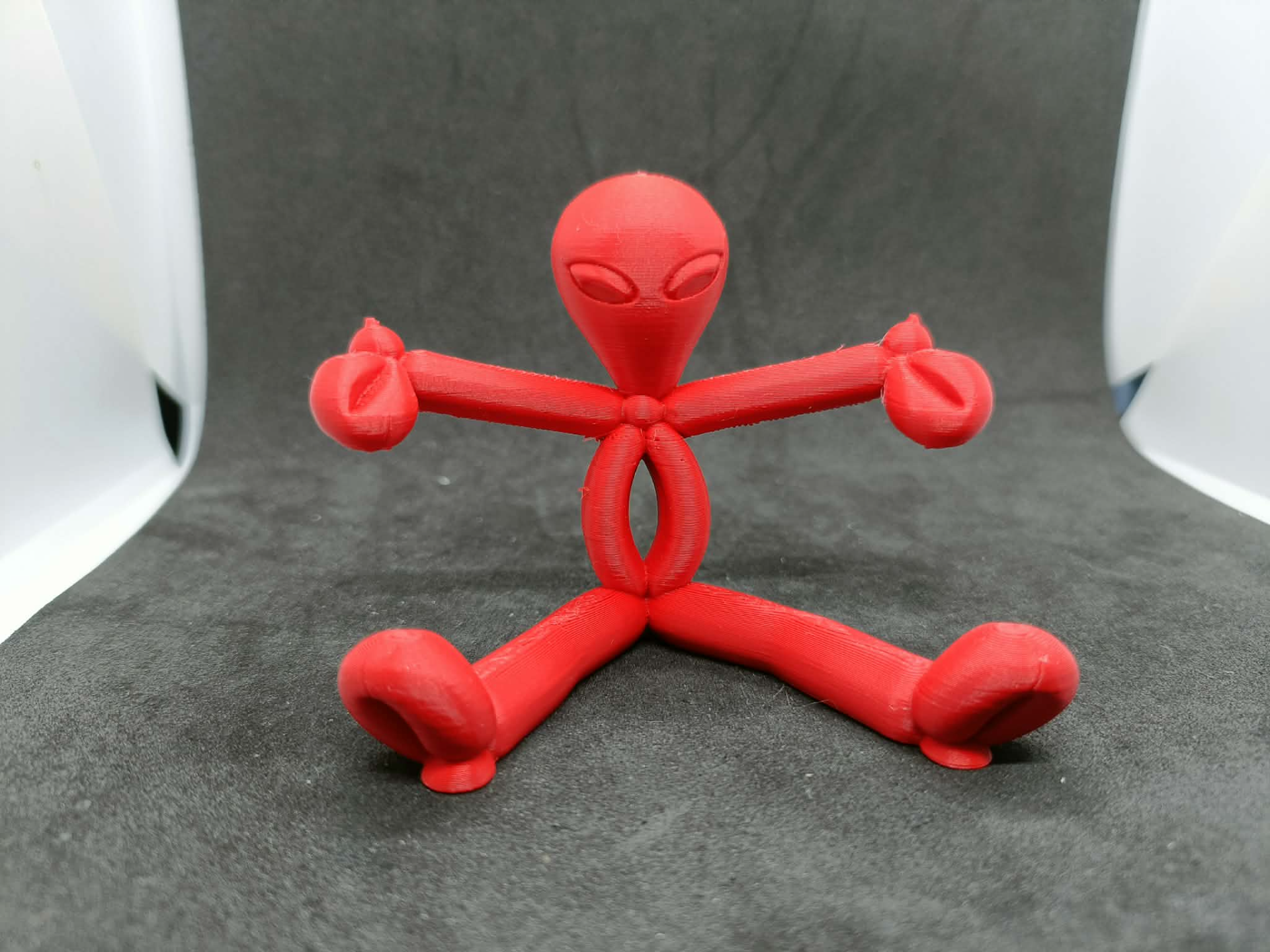 Balloon UFO Alien Creature Figure