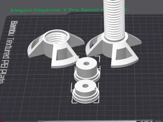 Elegoo Neptune 3 Pro Dual Spool Holder