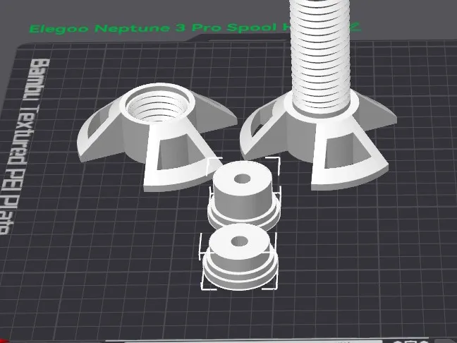 Elegoo Neptune 3 Pro Dual Spool Holder