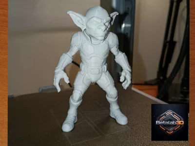 Goblin in Combat Suit