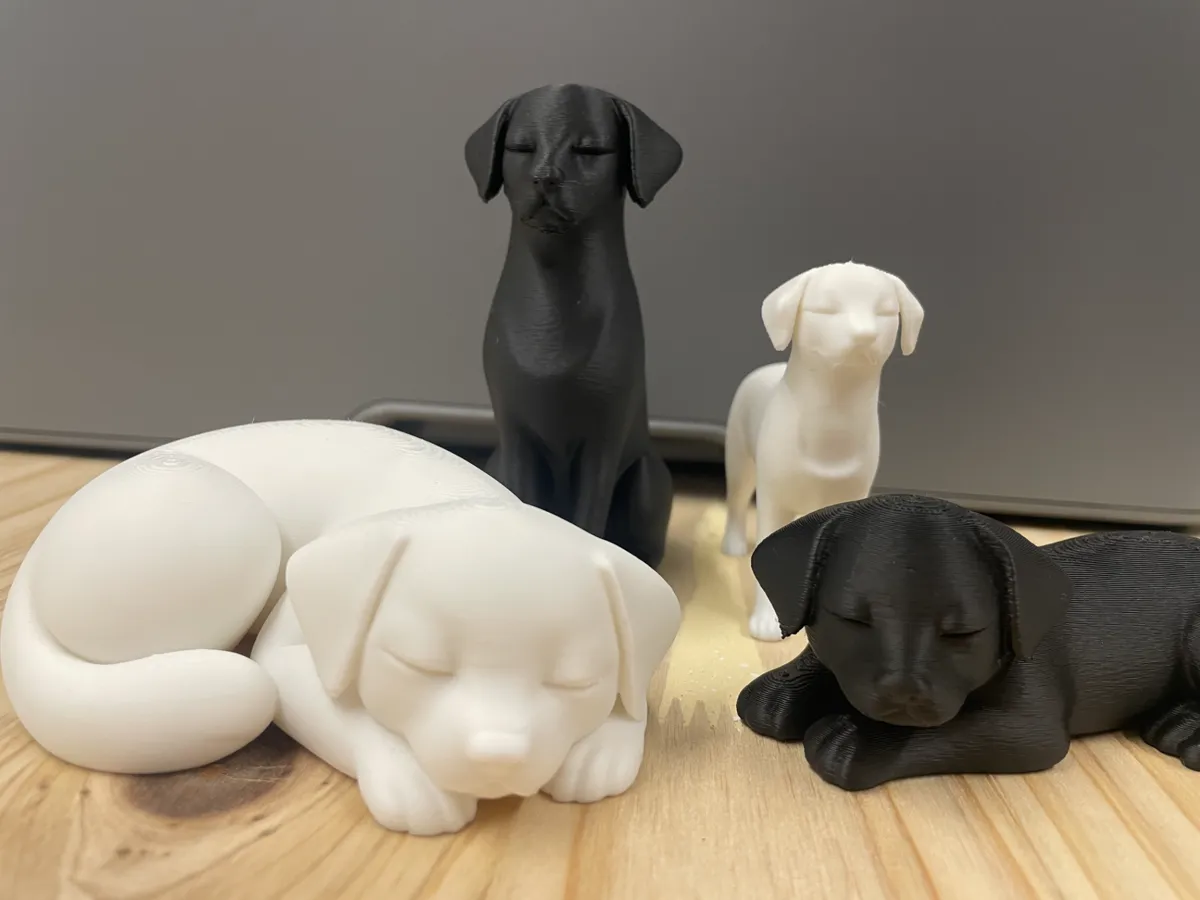 Statuettes décoratives de chien