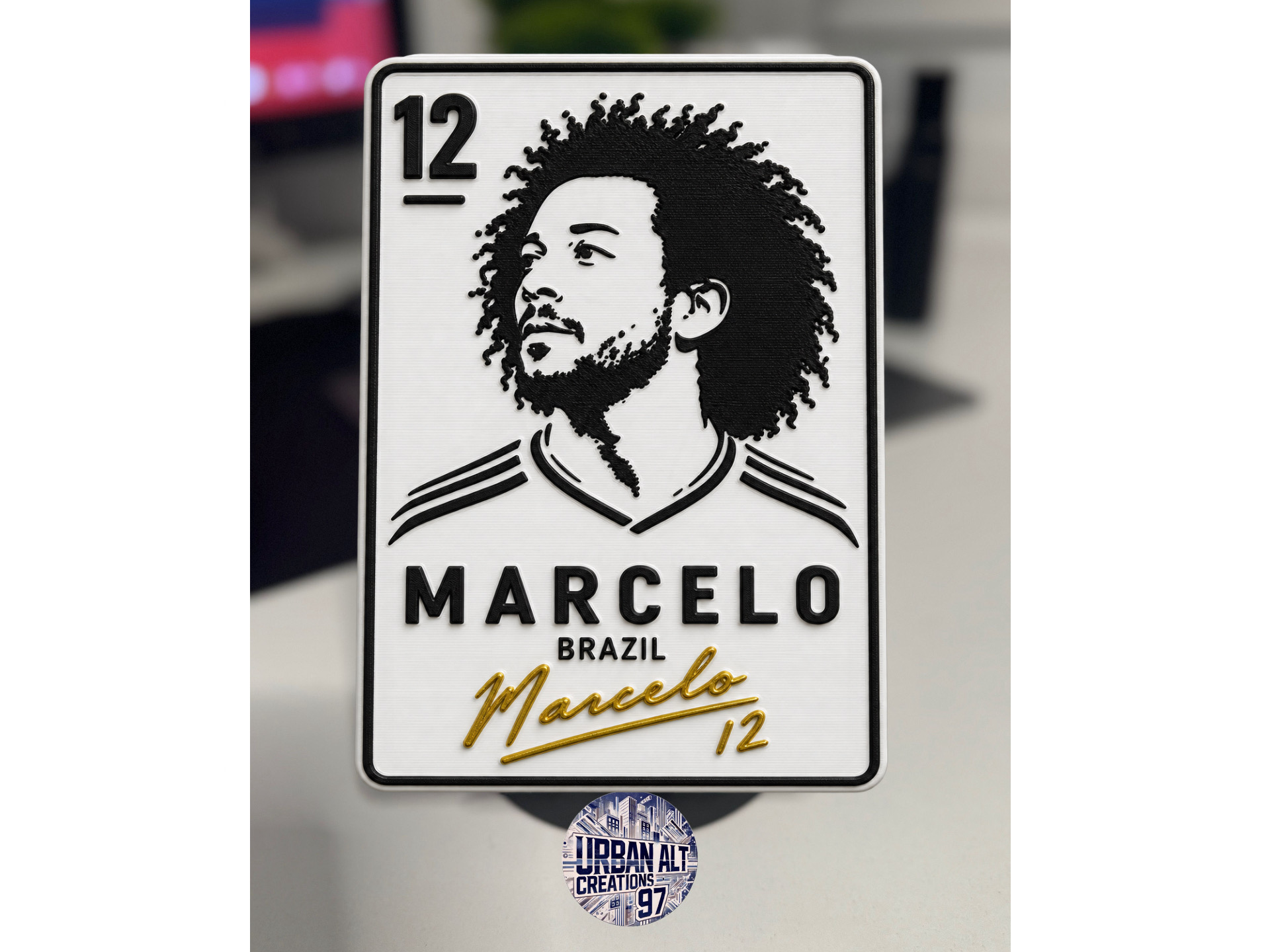 Golden Signatures - Marcelo by Urbanalt97 3D model