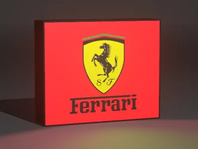 Lightbox Ferrari