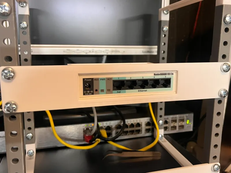 MikroTik hAP 10" Rackmount