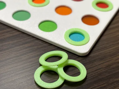 Swatch display board marker