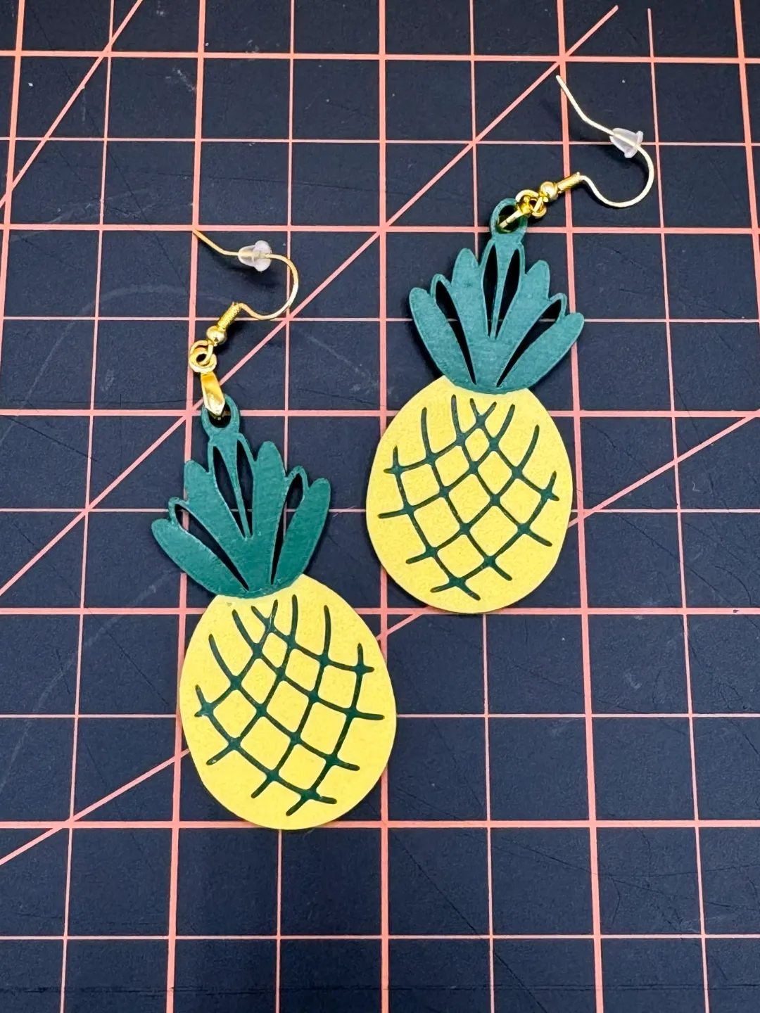 Pineapple Earrings view 3