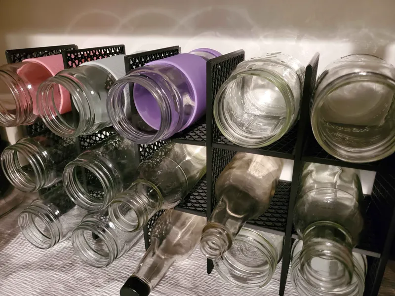Infill Jar and Bottle Rack for <=80mm jars 