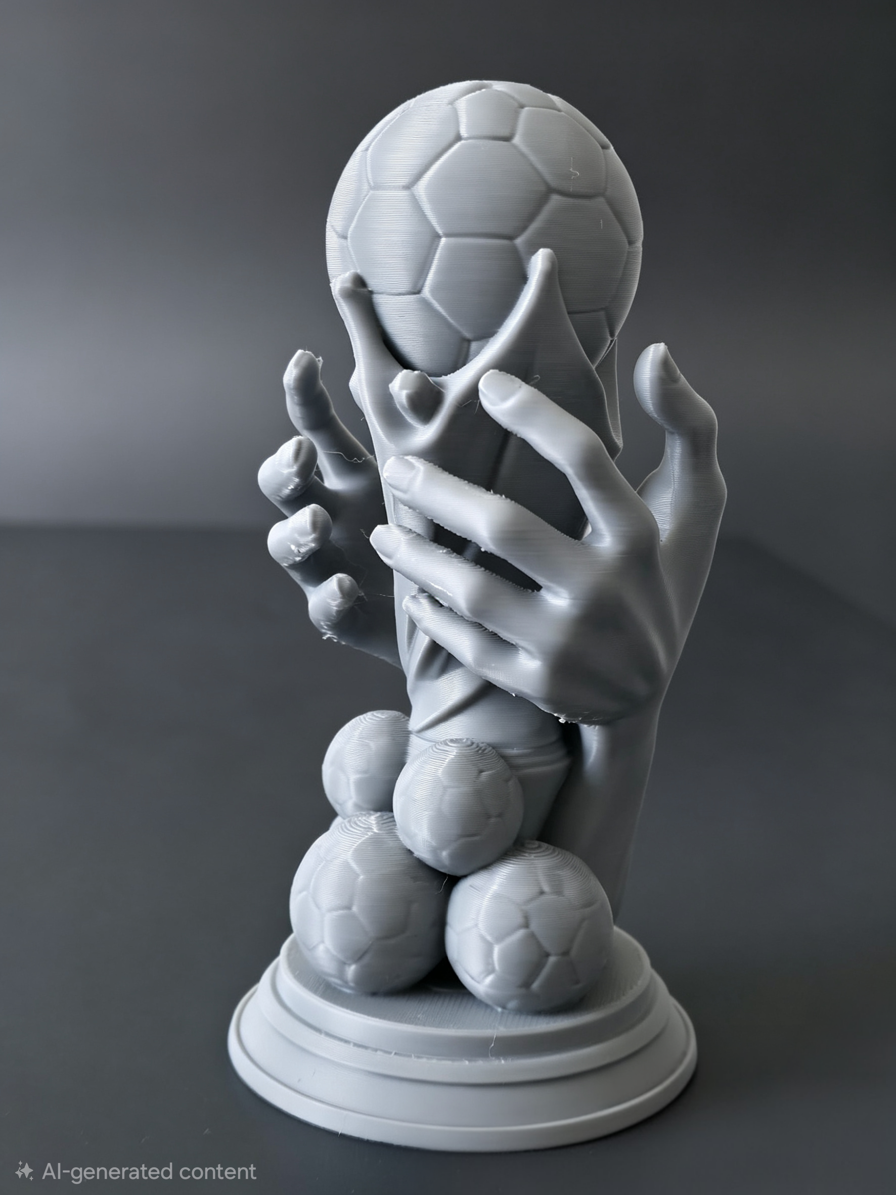 Miniatura 2 do modelo 3D World Cup Trophy 