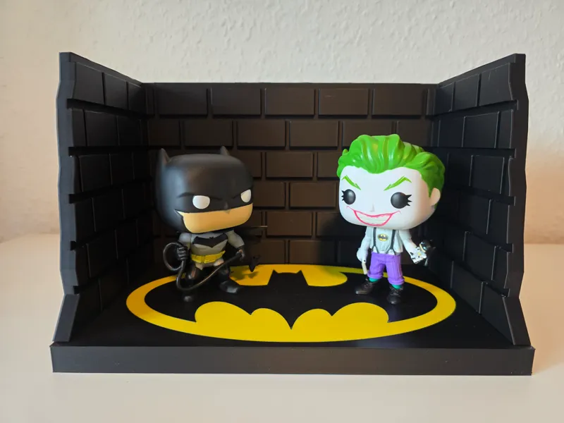 Batman Wand mit Logo