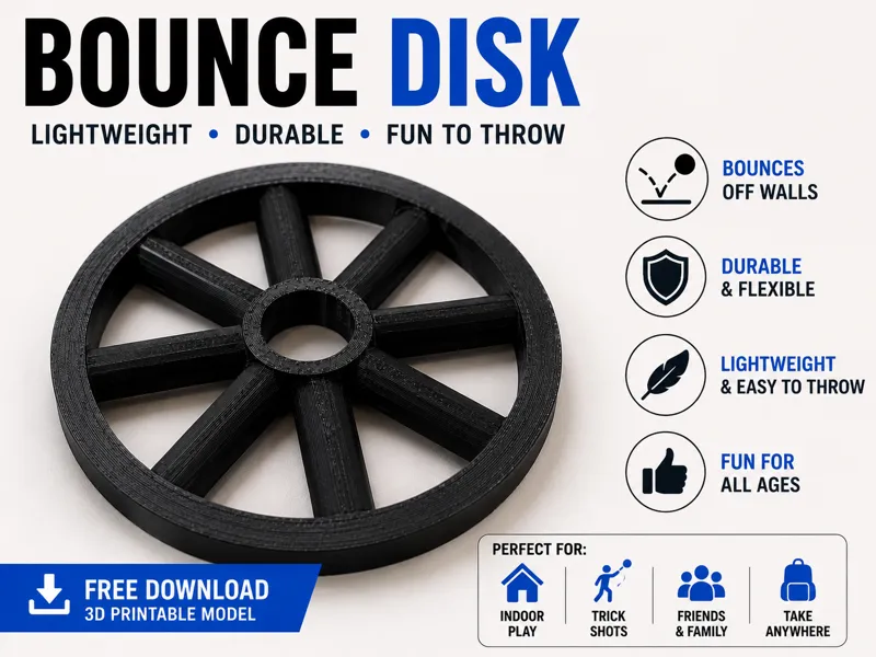 Bounce Disk With Perfect TPU Settings 