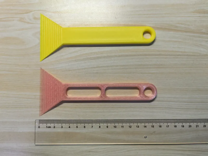 Bed scraper/Heat bed scraper