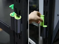 Double deep groove tray