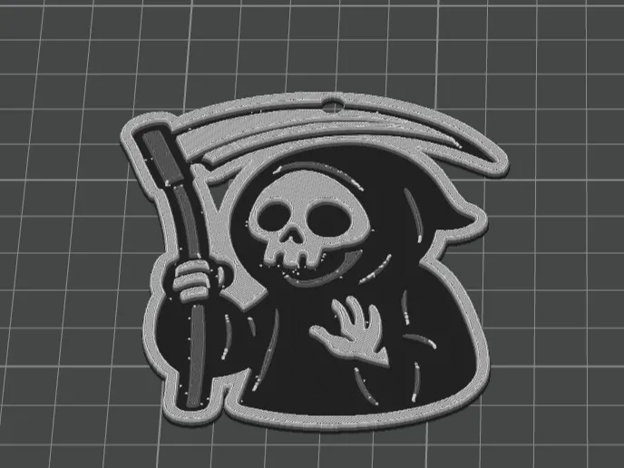 Grim Reaper Hue Forge Decoration