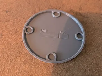 60mm Tabletop Base with magnets and orgainazer