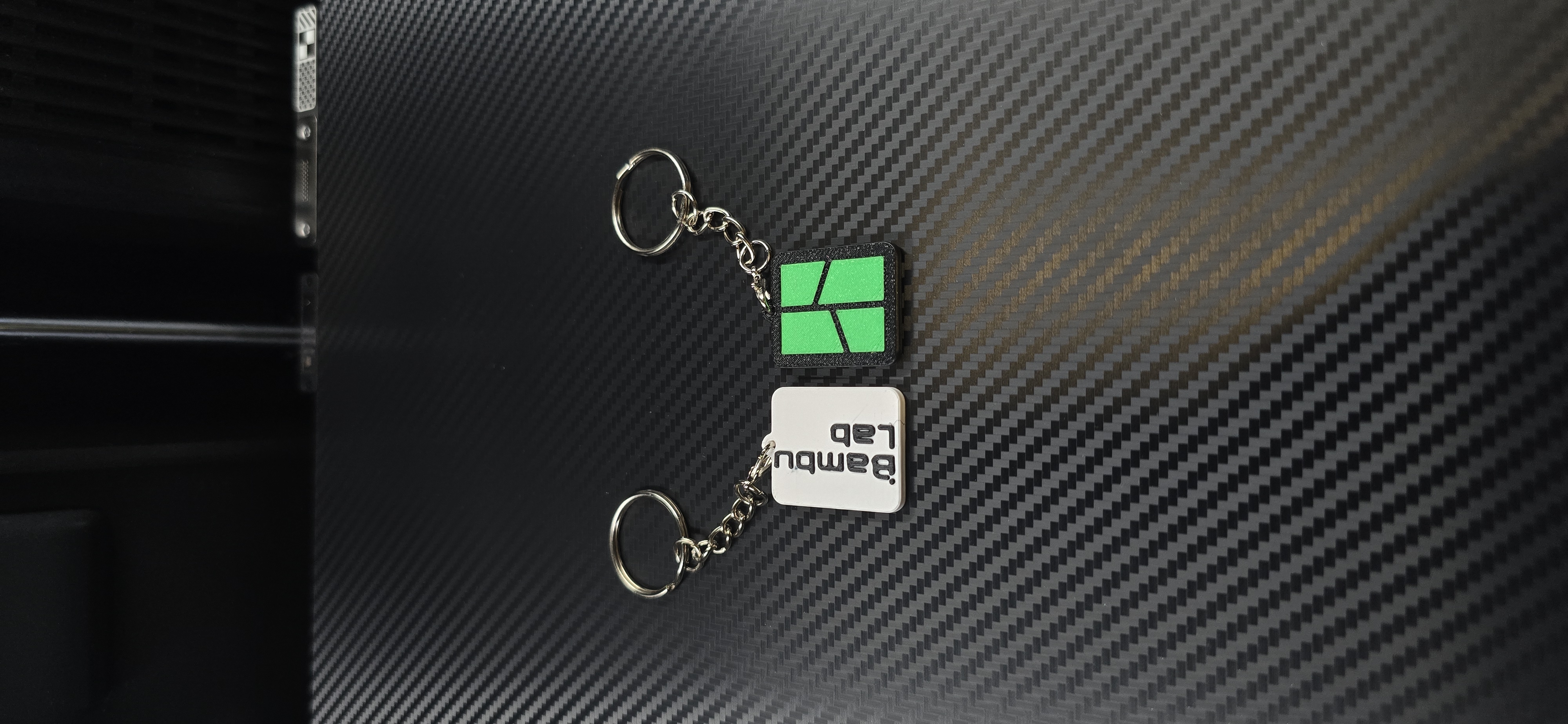 Miniatura 1 do modelo 3D Bambulab keychain 2° model
