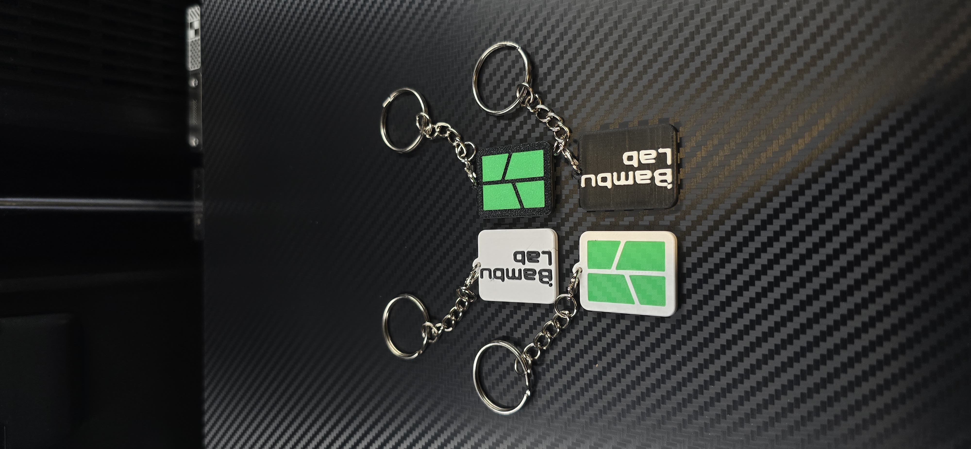 Miniatura 2 do modelo 3D Bambulab keychain 2° model