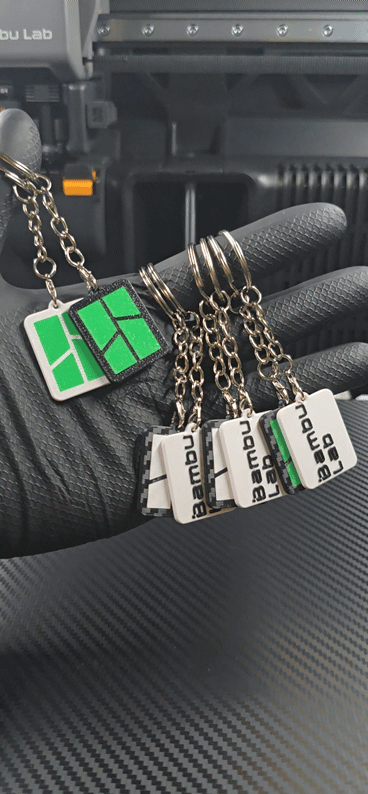 Bambulab keychain 2° model