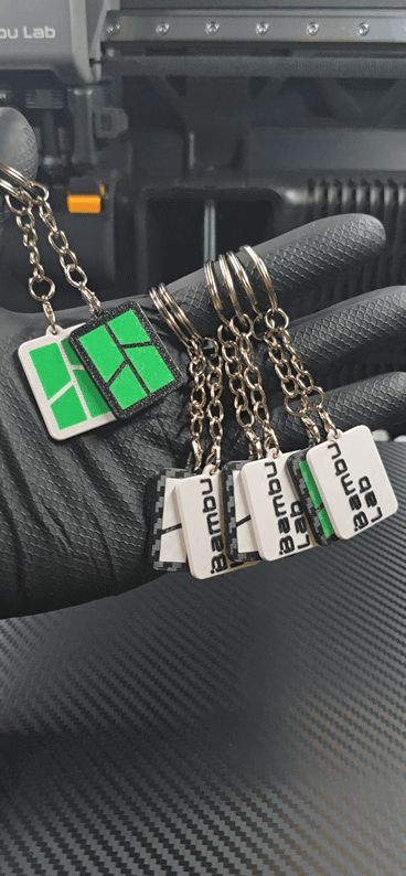 Bambulab keychain 2° model