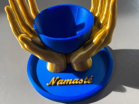 Egg cup namaste