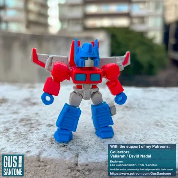Modelo para impresión 3D: Starscream Not Blokees — vista de referencia 5