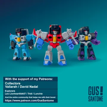 Modelo para impresión 3D: Starscream Not Blokees — vista de referencia 4