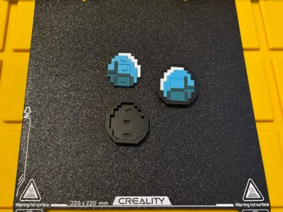 Minecraft Diamond Trinket - No AMS - Multipart