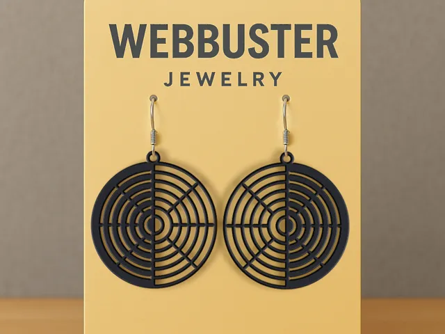 Geometric Echoes Earrings