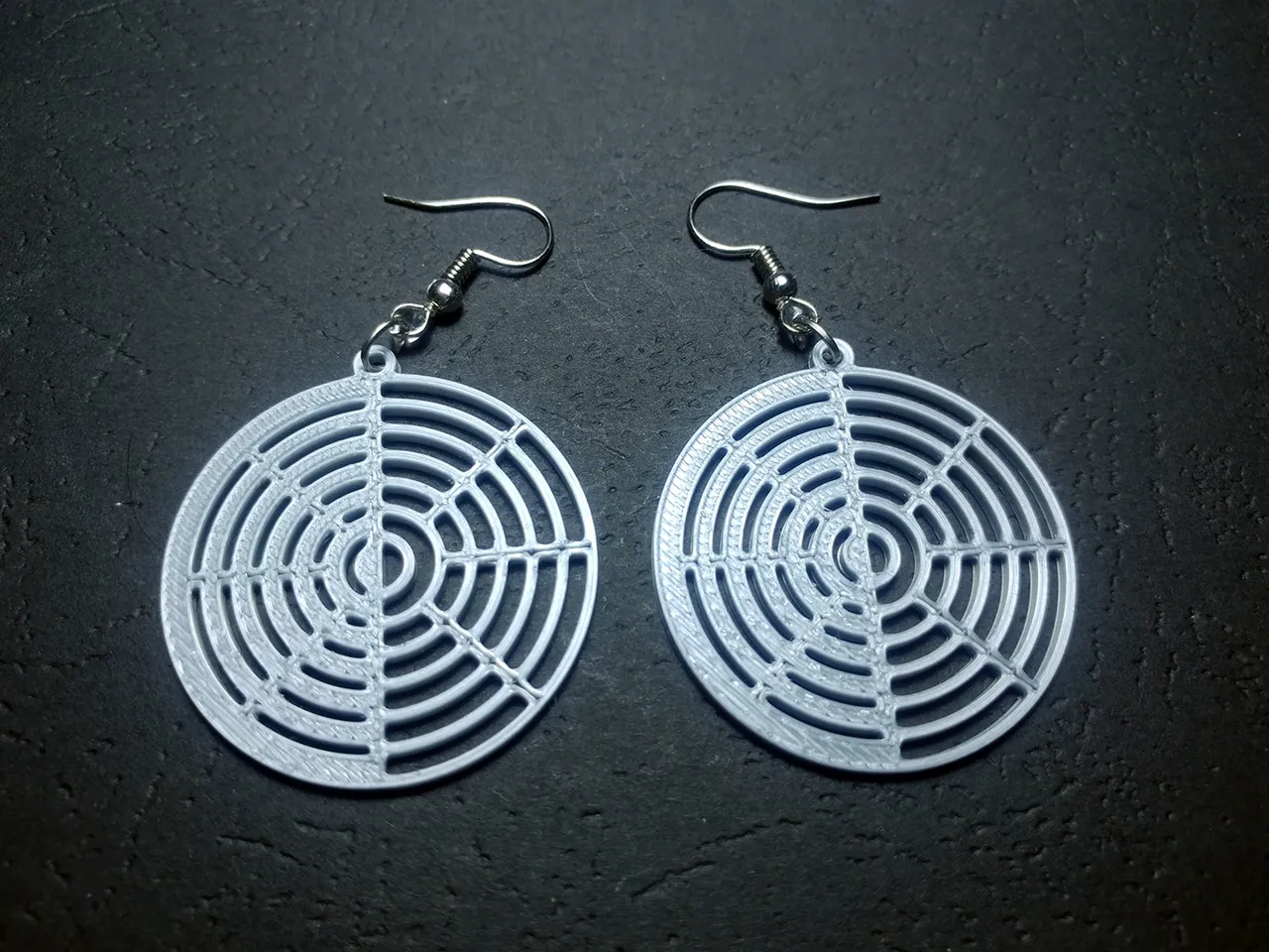 Geometric Echoes Earrings view 2