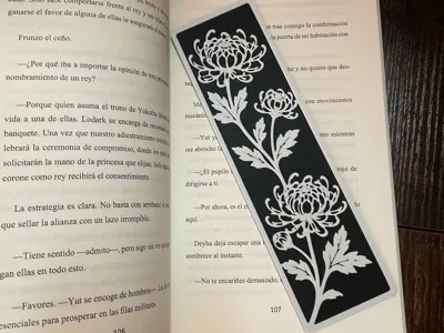 Floral Bookmark