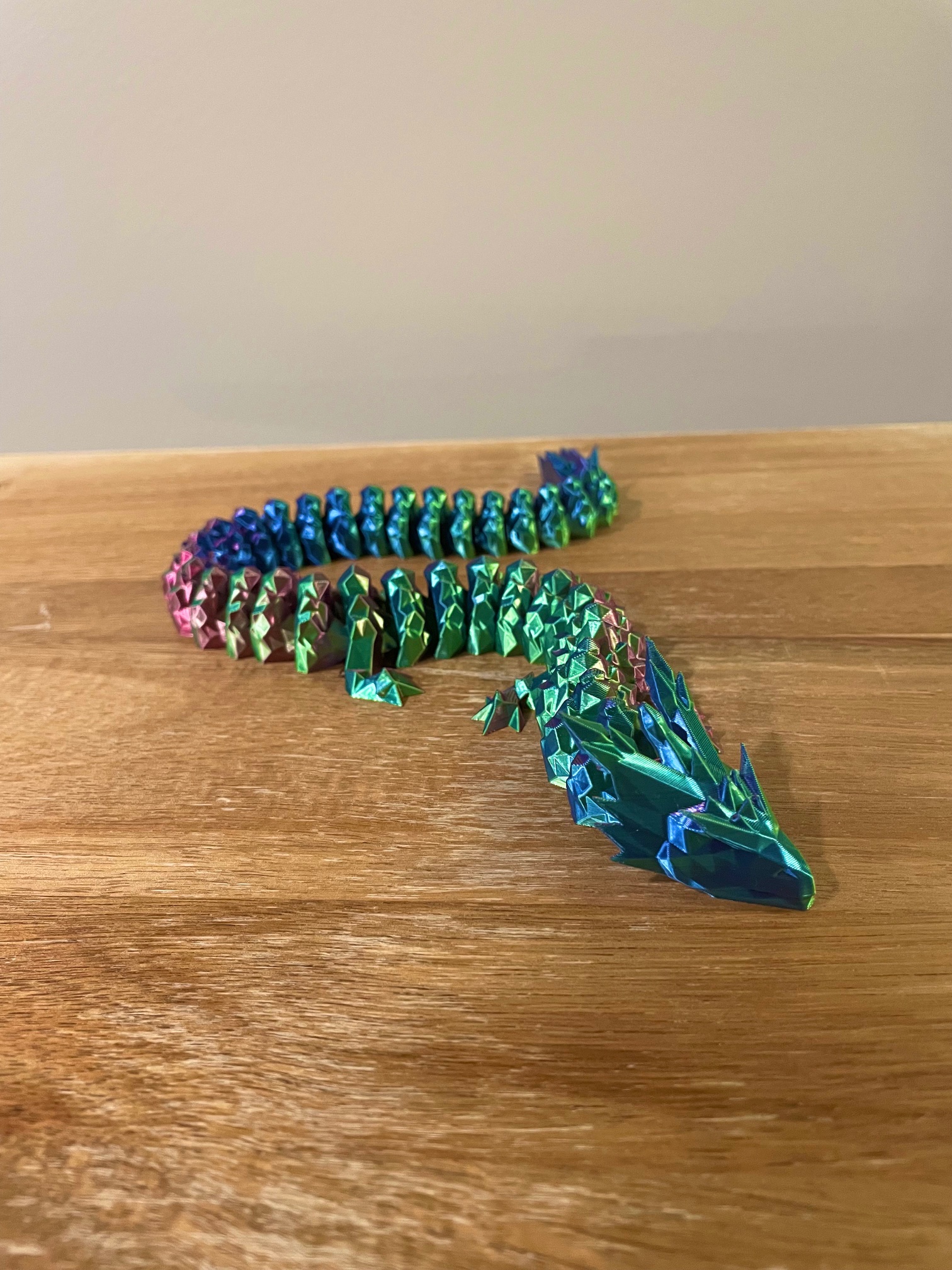 Miniatura 6 do modelo 3D Articulated crystal dragon v2 (fixed)
