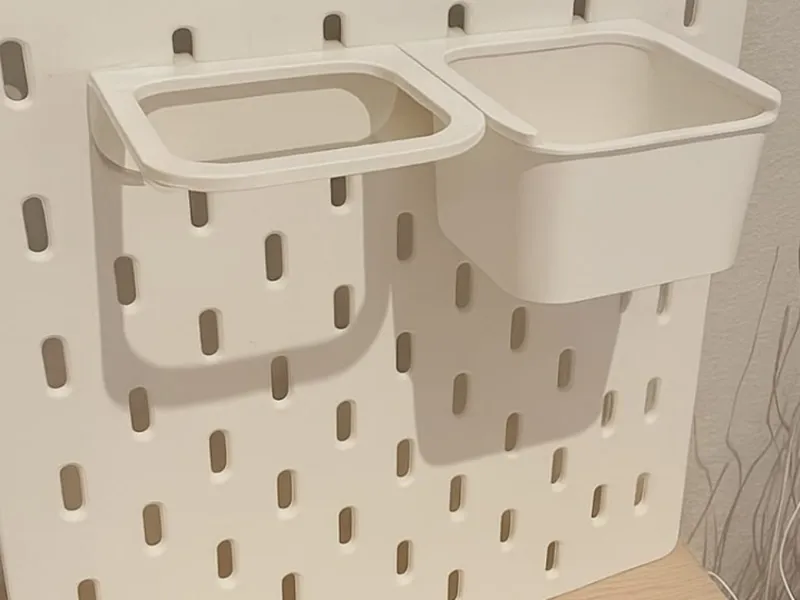 Modular Skadis IKEA Organizer Boxes