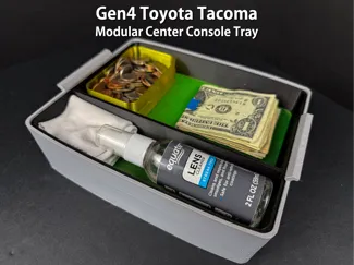 Gen4 Toyota Tacoma Modular Center Console Storage