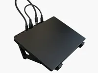 Support pour ordinateur portable avec fente pour station d'accueil — photo 1