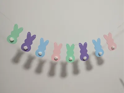 Easter Bunny Garland