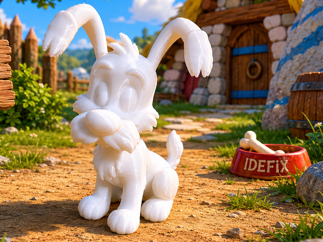 Dogmatix ( Idefix) dog from Asterix and Obelix