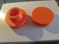 16 mm + cap
