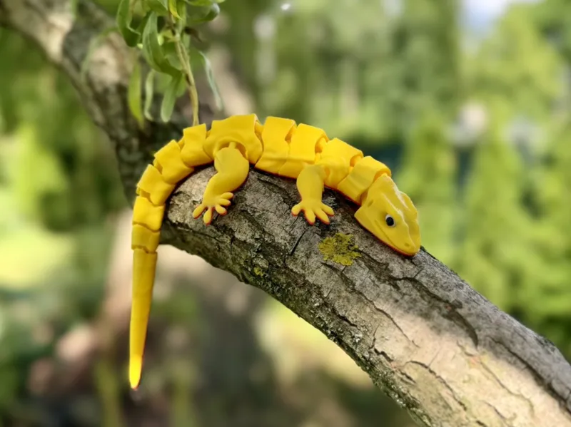 Articulated flexi Desert Lizard