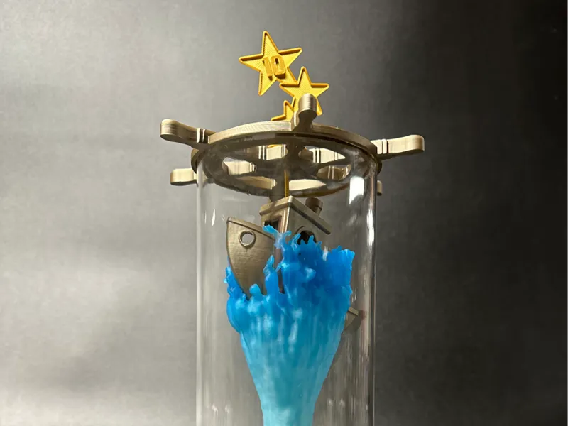 Benchy 10th Anniversary Lamp