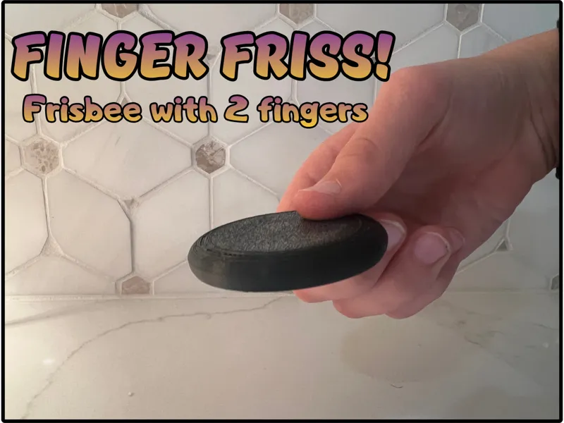 Frisbee for your Finger!