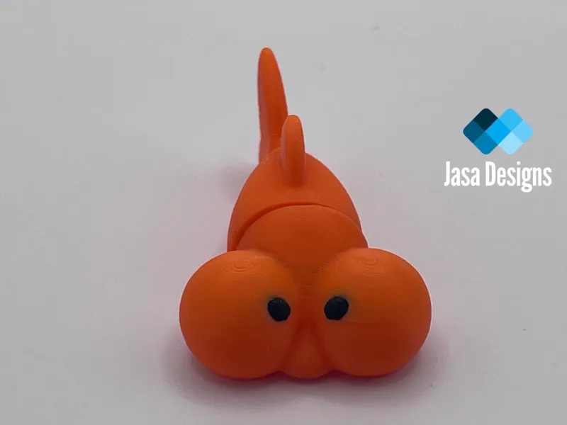 Articulated Bubble Eye Goldfish