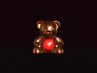 Valentine's Day Teddy Bear